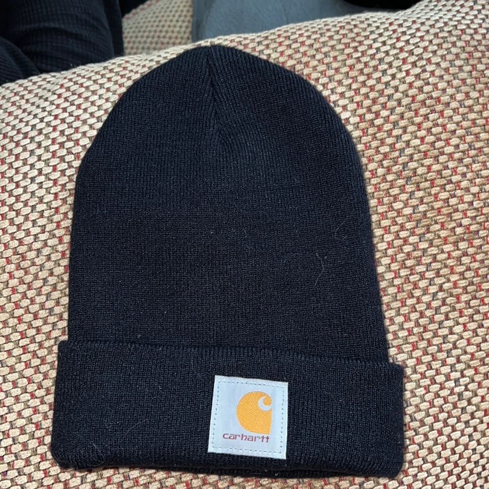 Navy Blue Carhartt Beanie